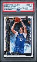 2025 Topps Holiday Variation Super Short Prints #SSB-CF Cooper Flagg PSA 9