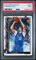 2025 Topps Holiday #H161 Cooper Flagg PSA 9