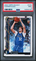 2025 Topps Holiday #H161 Cooper Flagg PSA 9