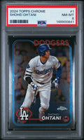2024 Topps Chrome #1 Shohei Ohtani PSA 8