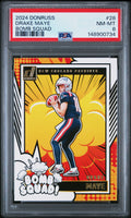 2024 Panini Donruss Bomb Squad #28 Drake Maye PSA 8