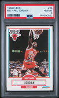 1990 Fleer #26 Michael Jordan PSA 8