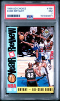 1998 Ud Choice #186 Kobe Bryant PSA 7