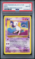 2000 Pokemon Promo Black Star #8 Mew Promo-Pokemon League PSA 8