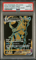 2021 Japanese Sword & Shield Vmax Climax #278 Fa/Ir Calyrex - Ultra Rare PSA 10