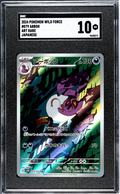 2024 Pokemon Wild Force #079 Arbok Art Rare Japanese SGC 10