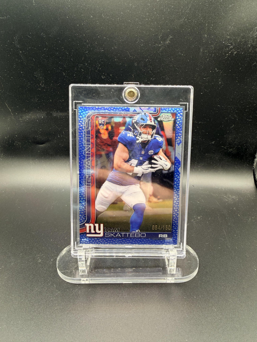 Cam Skattebo RC Xfractor 2025 Topps Chrome