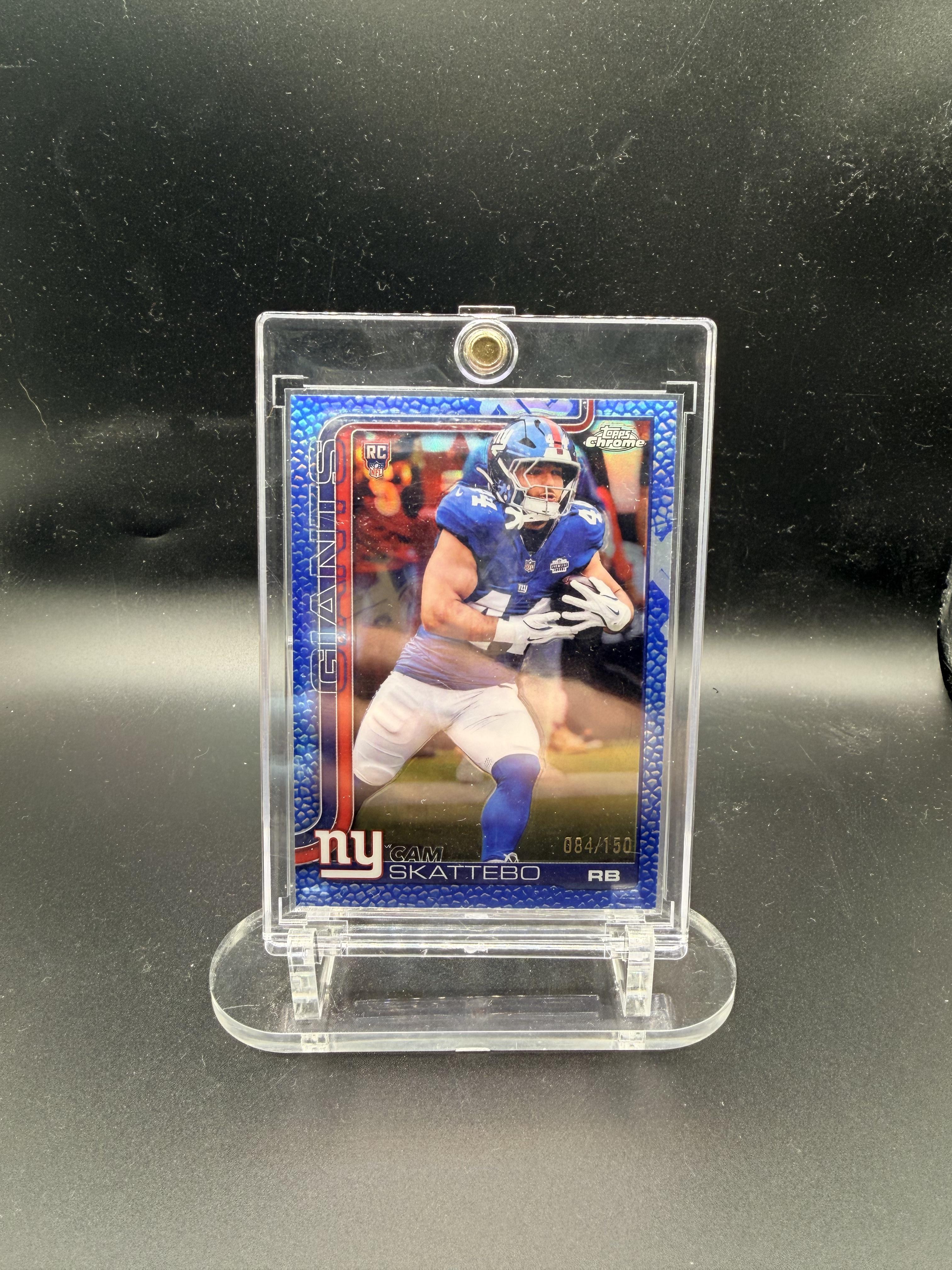 Cam Skattebo RC Xfractor 2025 Topps Chrome