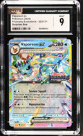 2025 Prismatic Evolutions #023/131 Vaporeon ex CGC 9