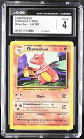 1999 Base Set #24/102 Charmeleon CGC 4
