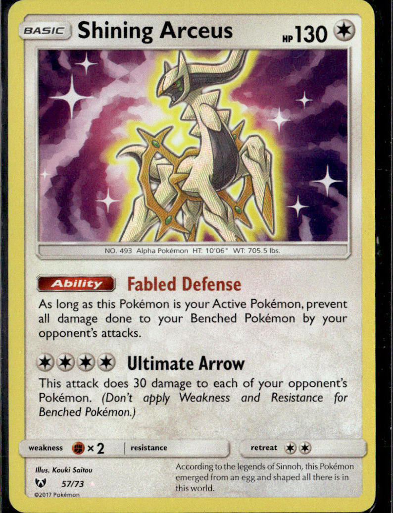 Shining Legends #57/73 Shining Arceus