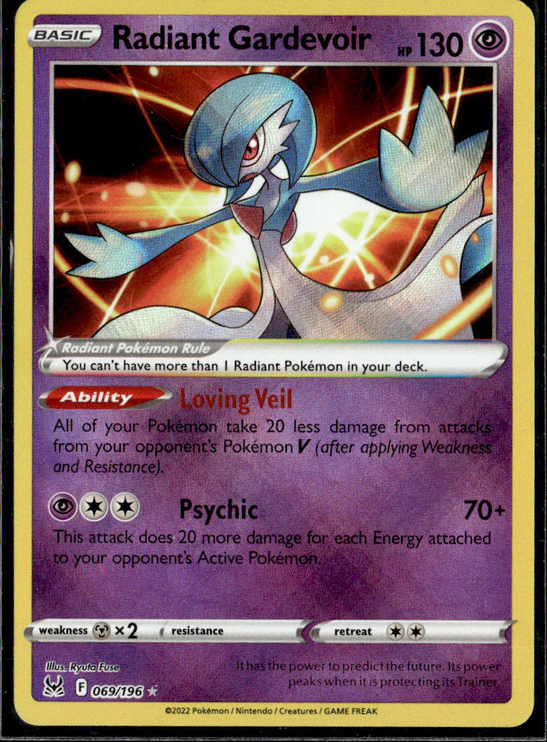Prize Pack Series Cards #069/196 Radiant Gardevoir