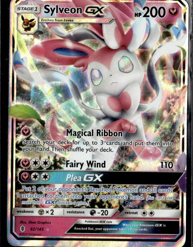 SM - Guardians Rising #92/145 Sylveon GX