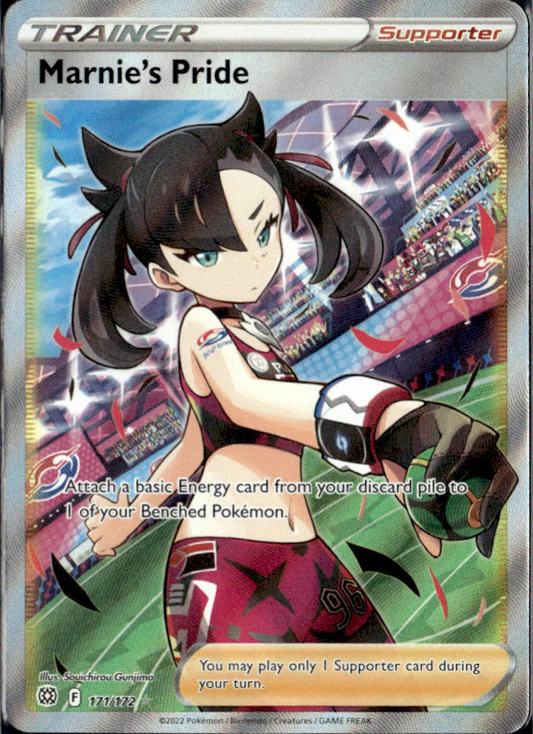 SWSH09: Brilliant Stars #171/172 Marnie's Pride (Full Art)