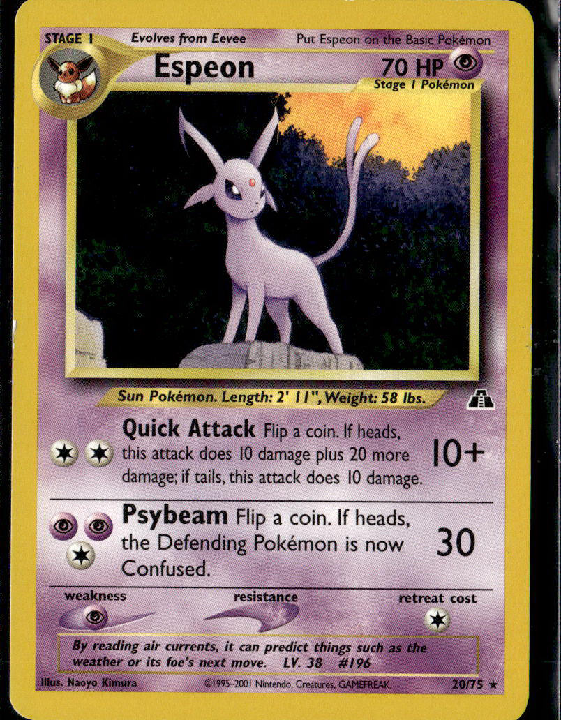 Neo Premium File 2 Espeon