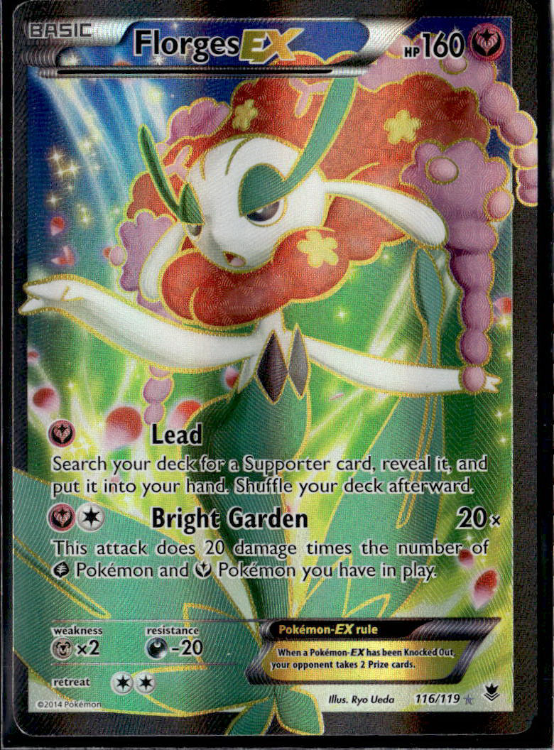 XY - Phantom Forces #116/119 Florges EX (116 Full Art)