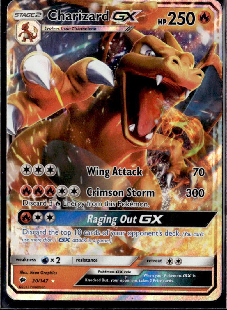 SM - Burning Shadows #20/147 Charizard GX