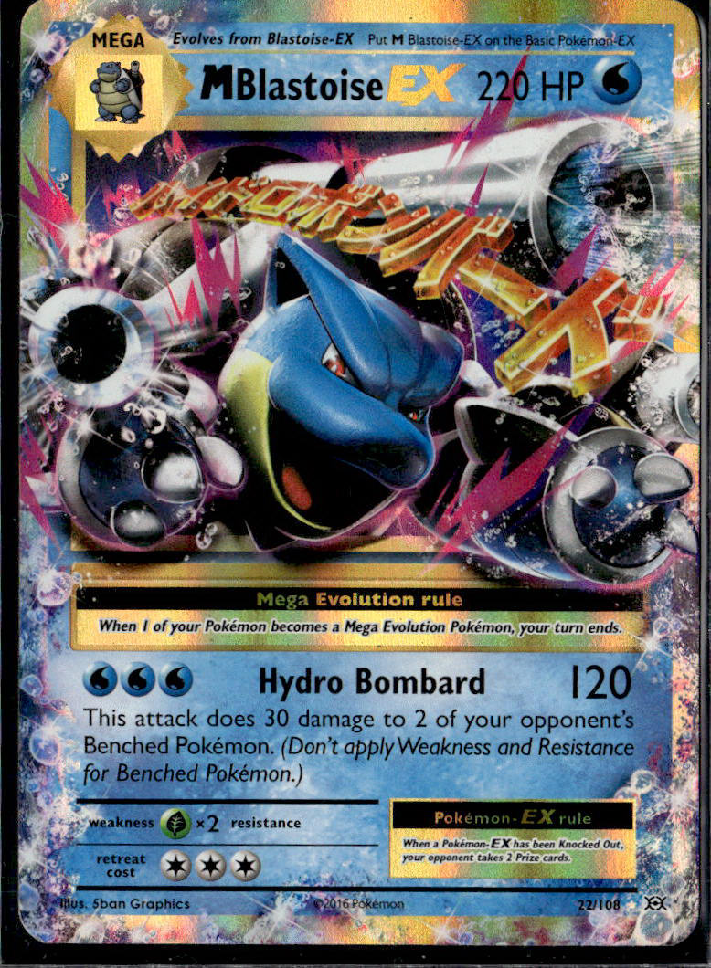 XY Base Set #30/146 M Blastoise EX