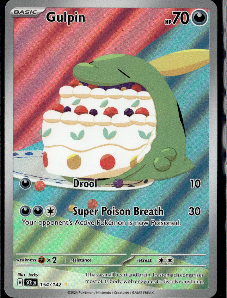 SV07: Stellar Crown #154/142 Gulpin