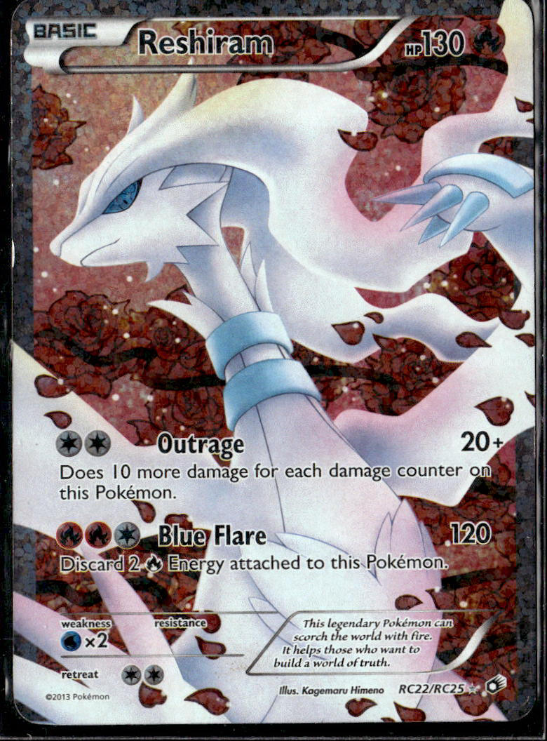 Legendary Treasures: Radiant Collection #RC22/RC25 Reshiram (Full Art)