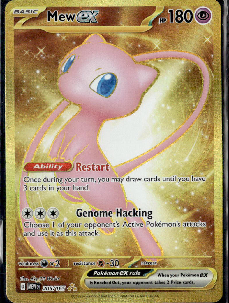 SV: Scarlet & Violet 151 #205/165 Mew ex