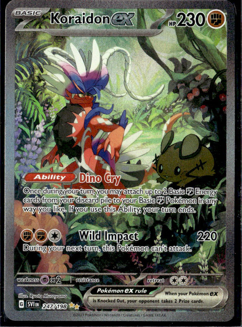 SV01: Scarlet & Violet Base Set #247/198 Koraidon ex