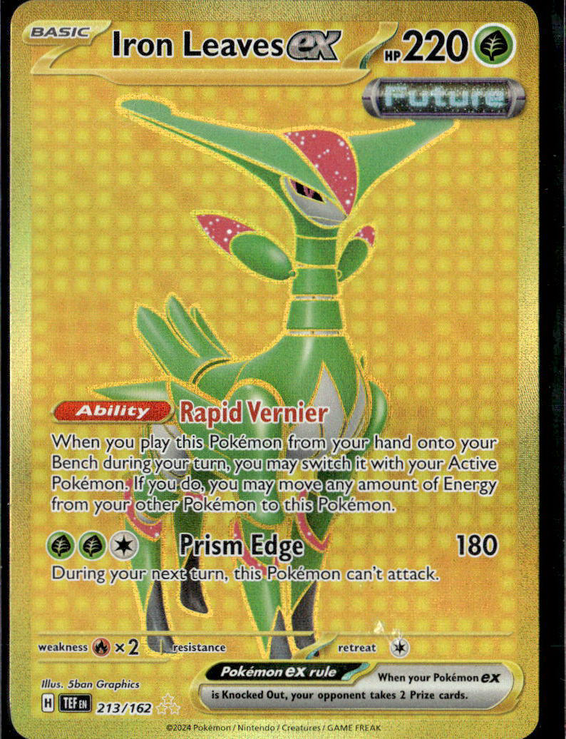 SV05: Temporal Forces #213/162 Iron Leaves ex