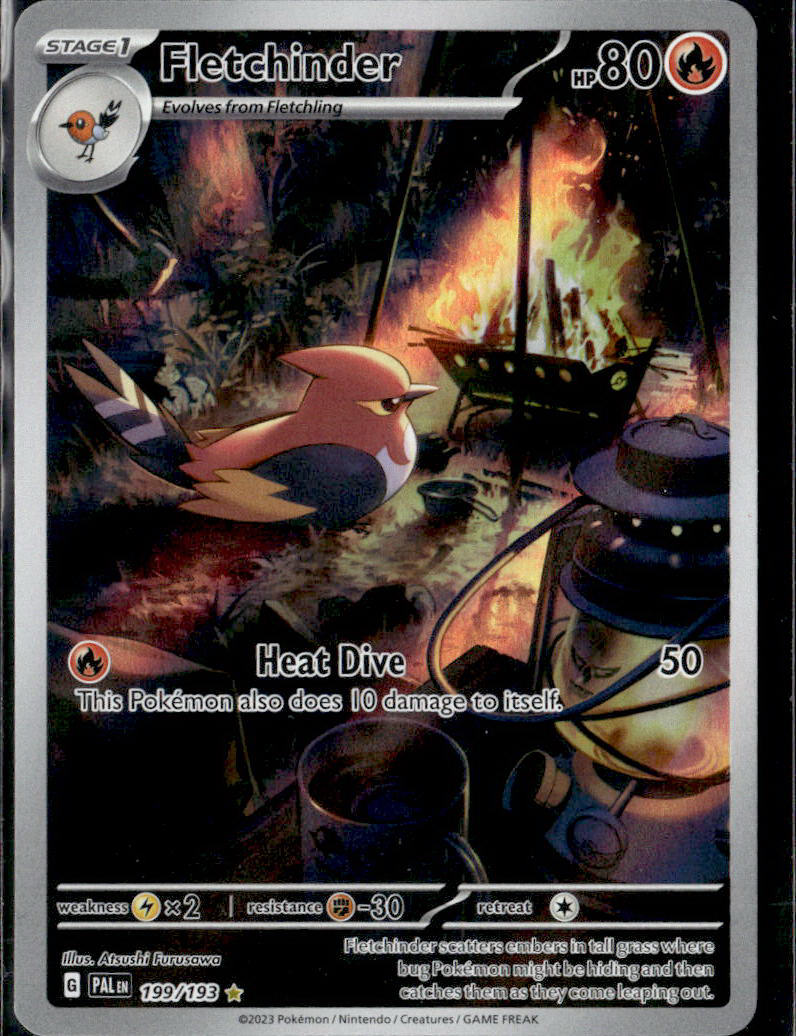 SV02: Paldea Evolved #199/193 Fletchinder