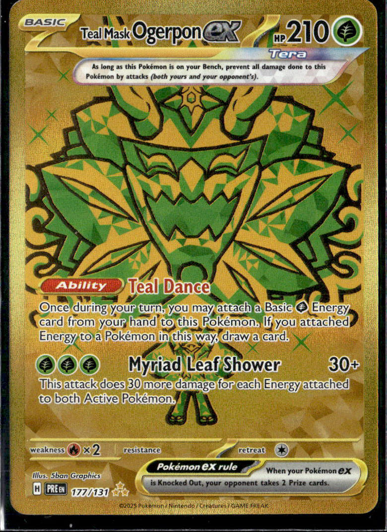 SV: Prismatic Evolutions #177/131 Teal Mask Ogerpon ex