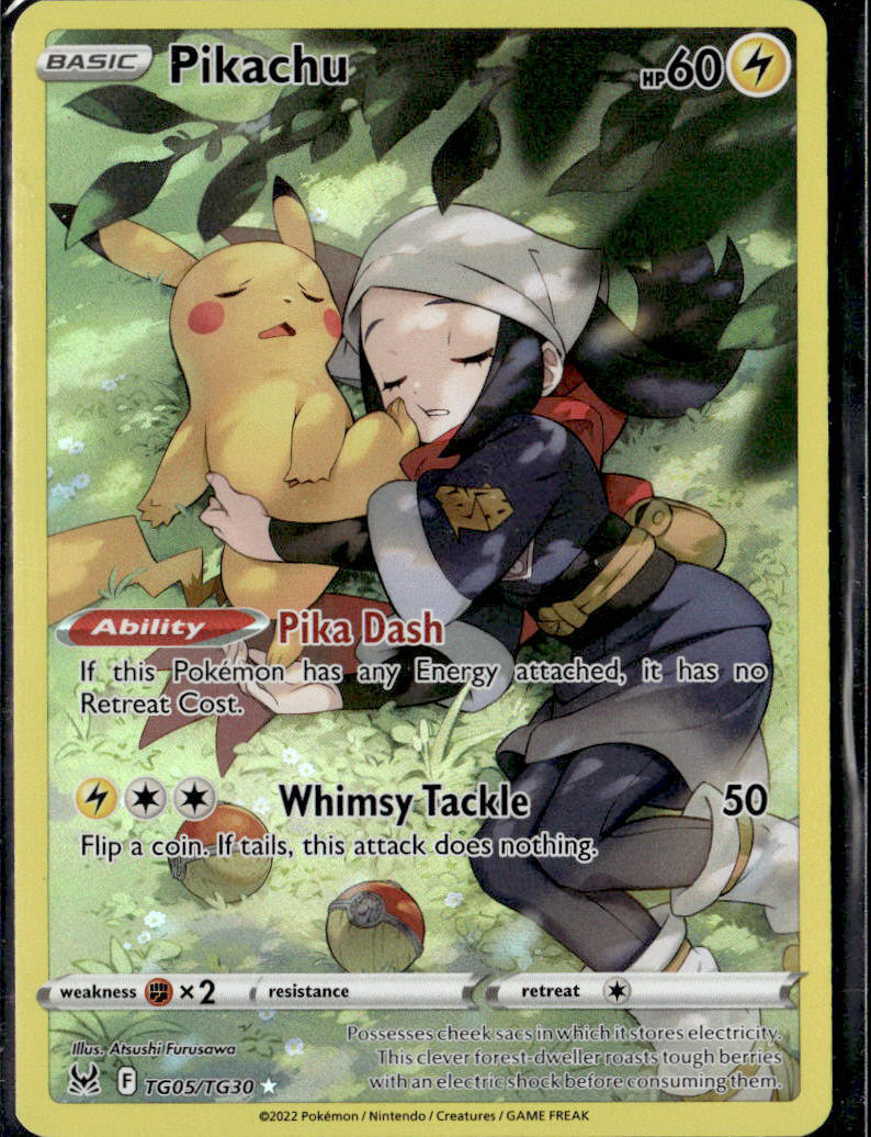 SWSH11: Lost Origin Trainer Gallery #TG05/TG30 Pikachu