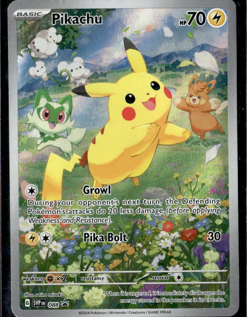 SV: Scarlet & Violet Promo Cards #088 Pikachu