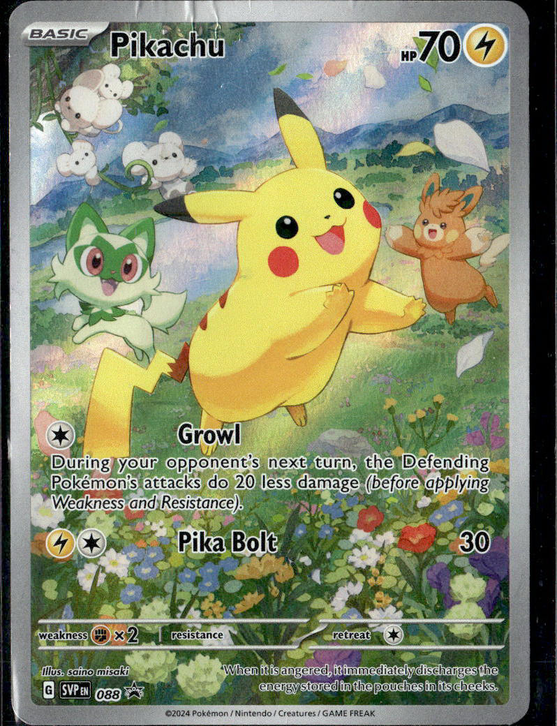 SV: Scarlet & Violet Promo Cards #088 Pikachu