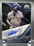 2023 Topps Chrome Black #CBA-SM Starling Marte