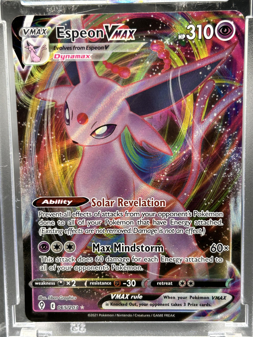 sp4: Eevee Heroes VMAX Special Set #004/004 Espeon VMAX