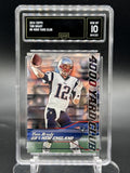 2014 Topps Chrome #1 Tom Brady 4,000 Yard Club GMA 10