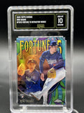 2025 Topps Chrome #F1513 Roki Saski Fortune 15 Refractor Rookie GMA 10