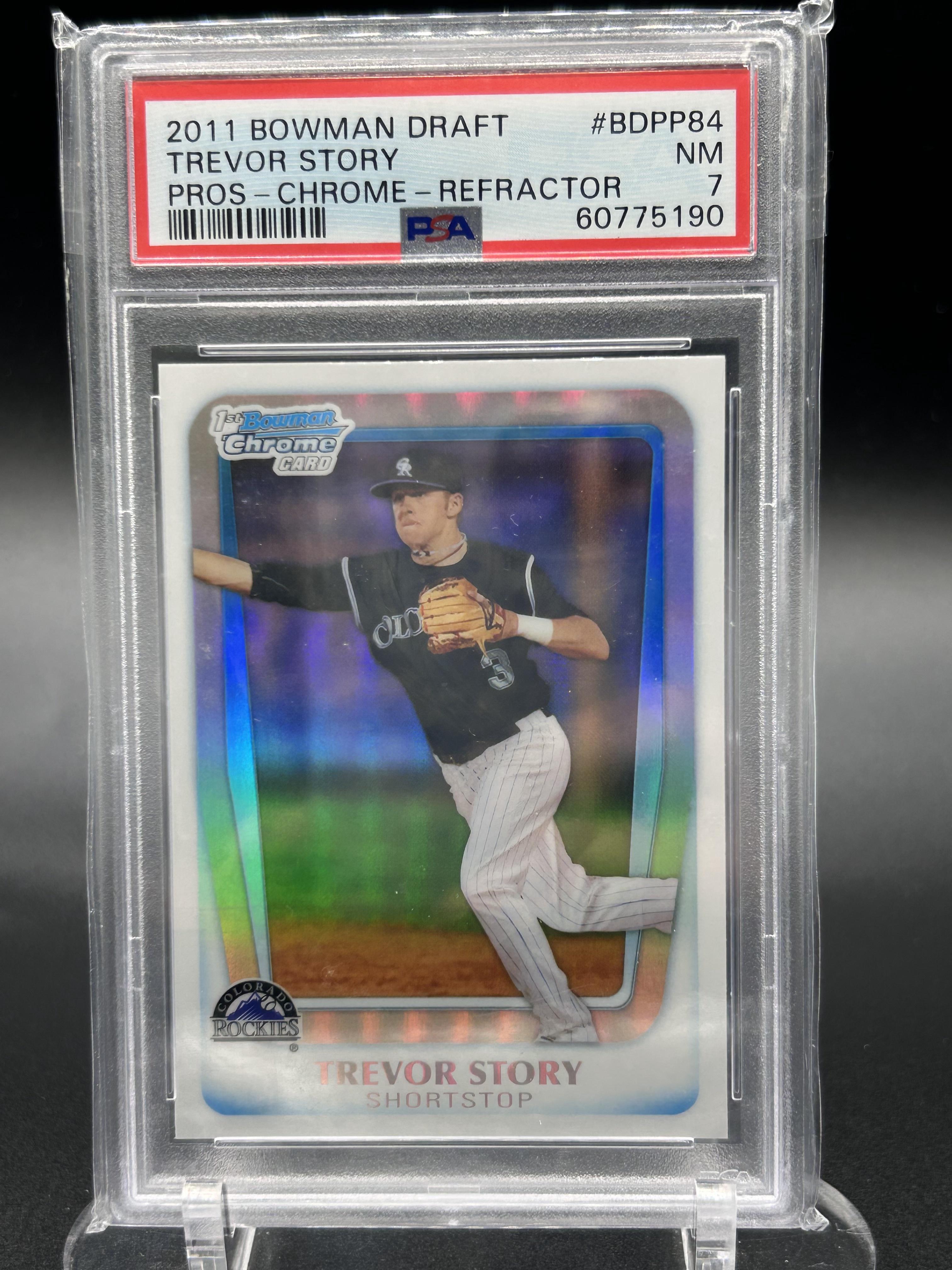 2011 Bowman Draft Trevor Story