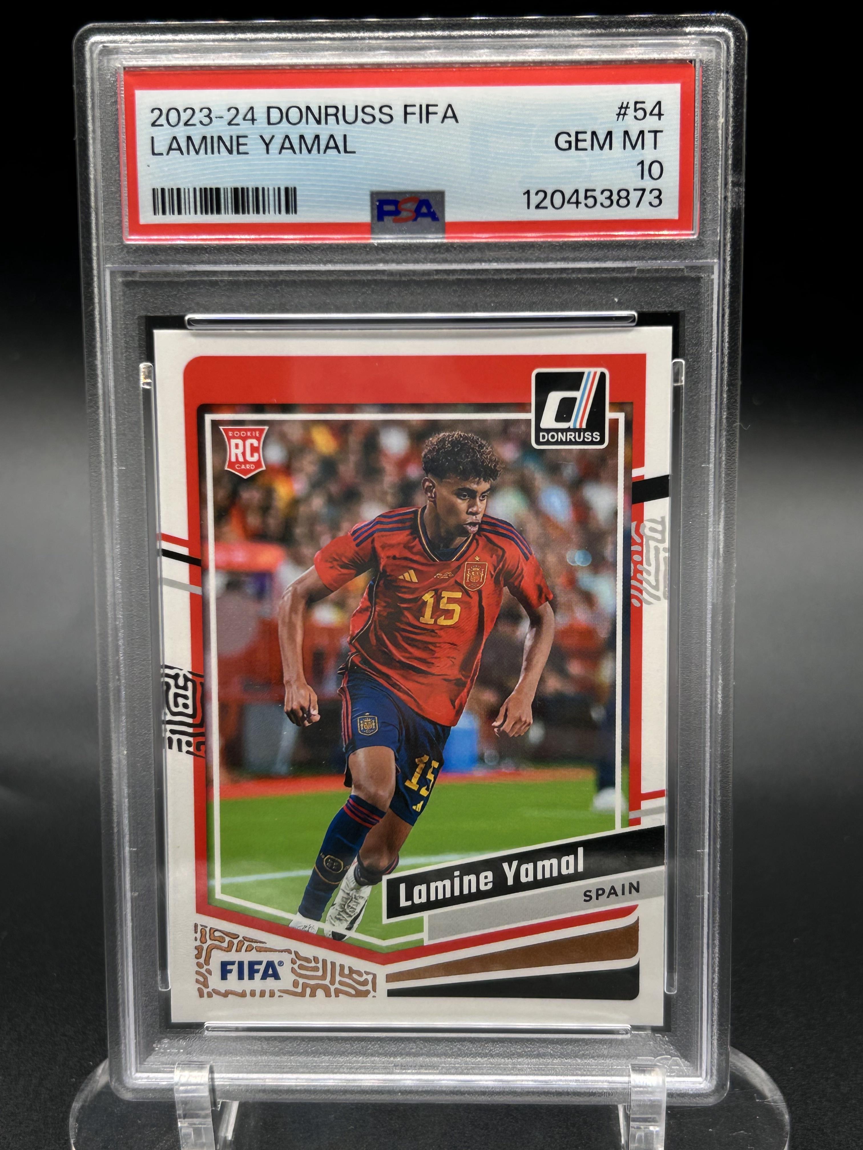 2023-24 Donruss FIFA #54 Lamine Yamal Donruss FIFA PSA 10