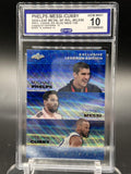 2024 Leaf Metal Sp. Rel. #ELE66 Phelps/Messi/Curry Excl. Legends Edition