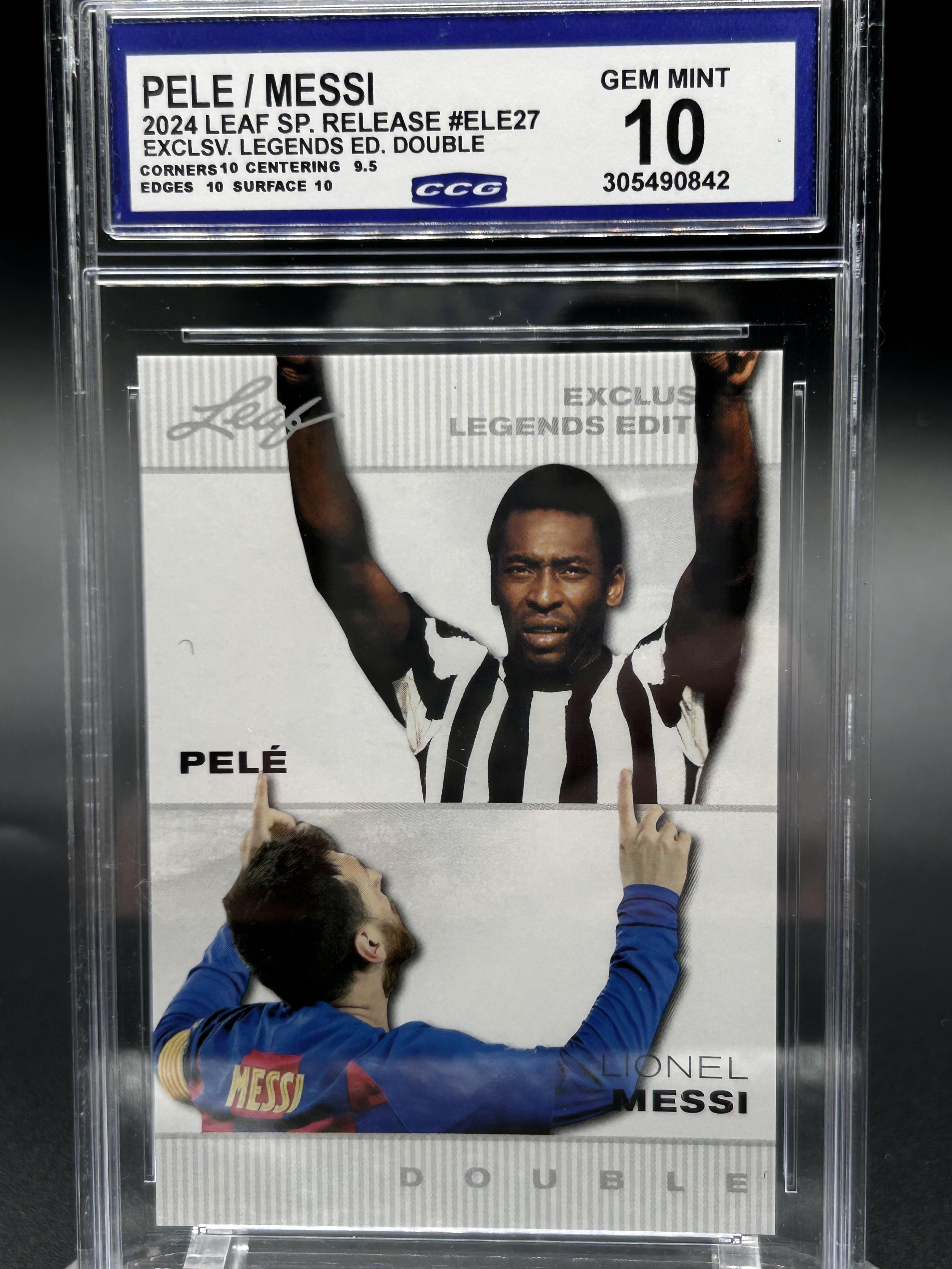 Pele/Messi Exclusive Legends Edition Double BCCG 10