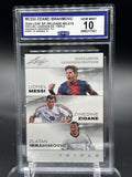 2024 Leaf Sp. Release #ELE18 Messi/Zidane/Ibrahimovic Exclusive Legends Edition