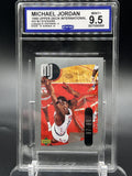 1998 Upper Deck International #22 Michael Jordan MJ Stickers BCCG 9.5
