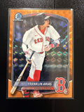 2025 Bowman Draft #BDC-13 Franklin Arias Chrome Orange Geometric #/25
