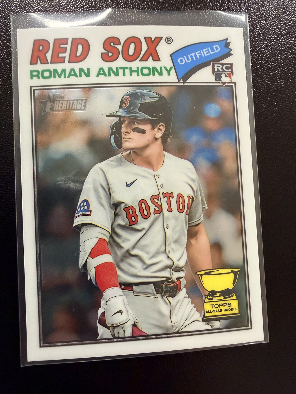 2026 Topps Heritage #86 Roman Anthony Dark Gray