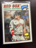 2026 Topps Heritage #86 Roman Anthony Dark Gray