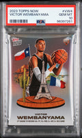 2023 Topps Now #VW4 Victor Wembanyama PSA 10