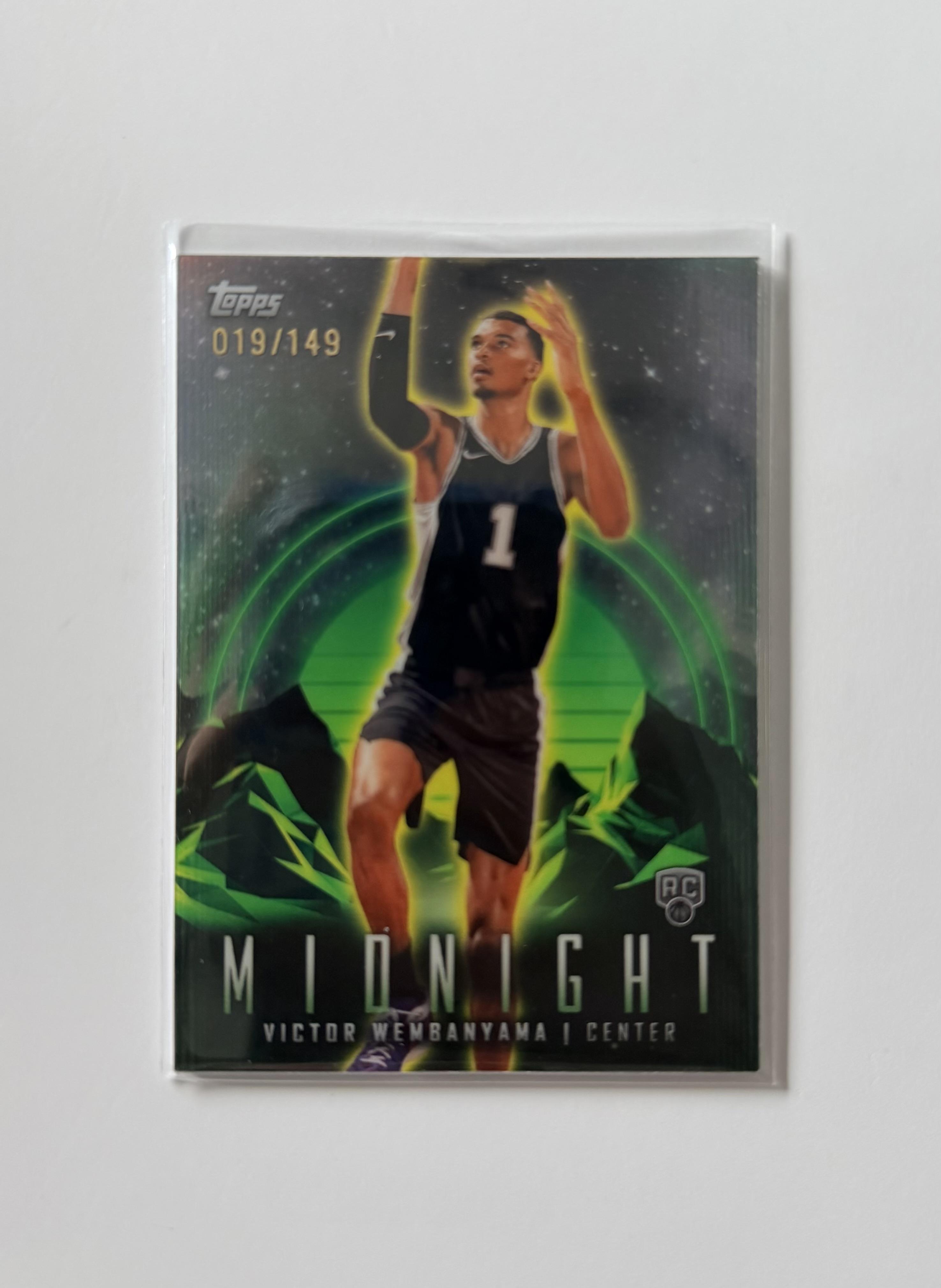 2023-24 Topps Midnight #50 Victor Wembanyama /149