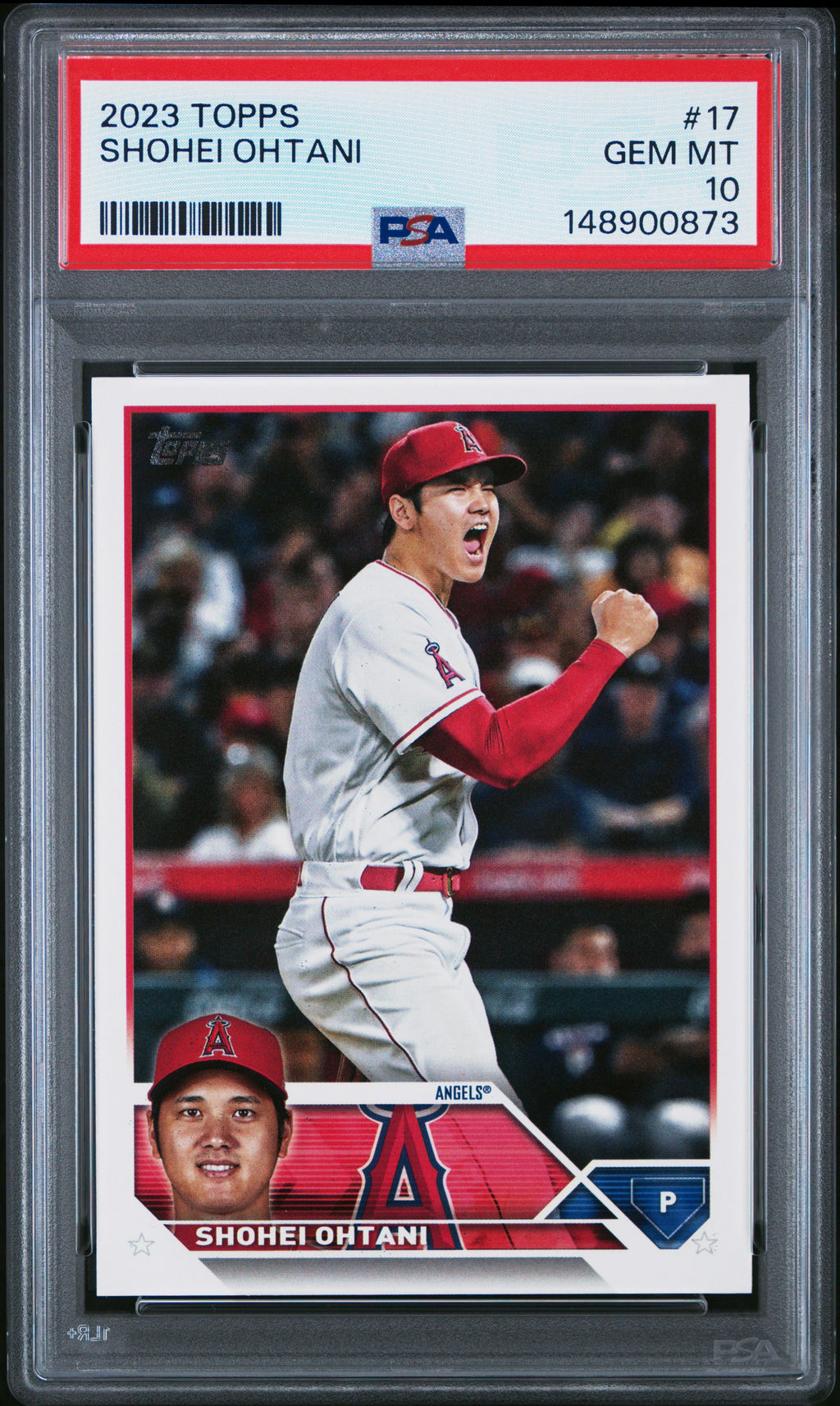 2023 Topps #17 Shohei Ohtani PSA 10