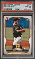 2023 Bowman Draft #BD14 Paul Skenes PSA 10