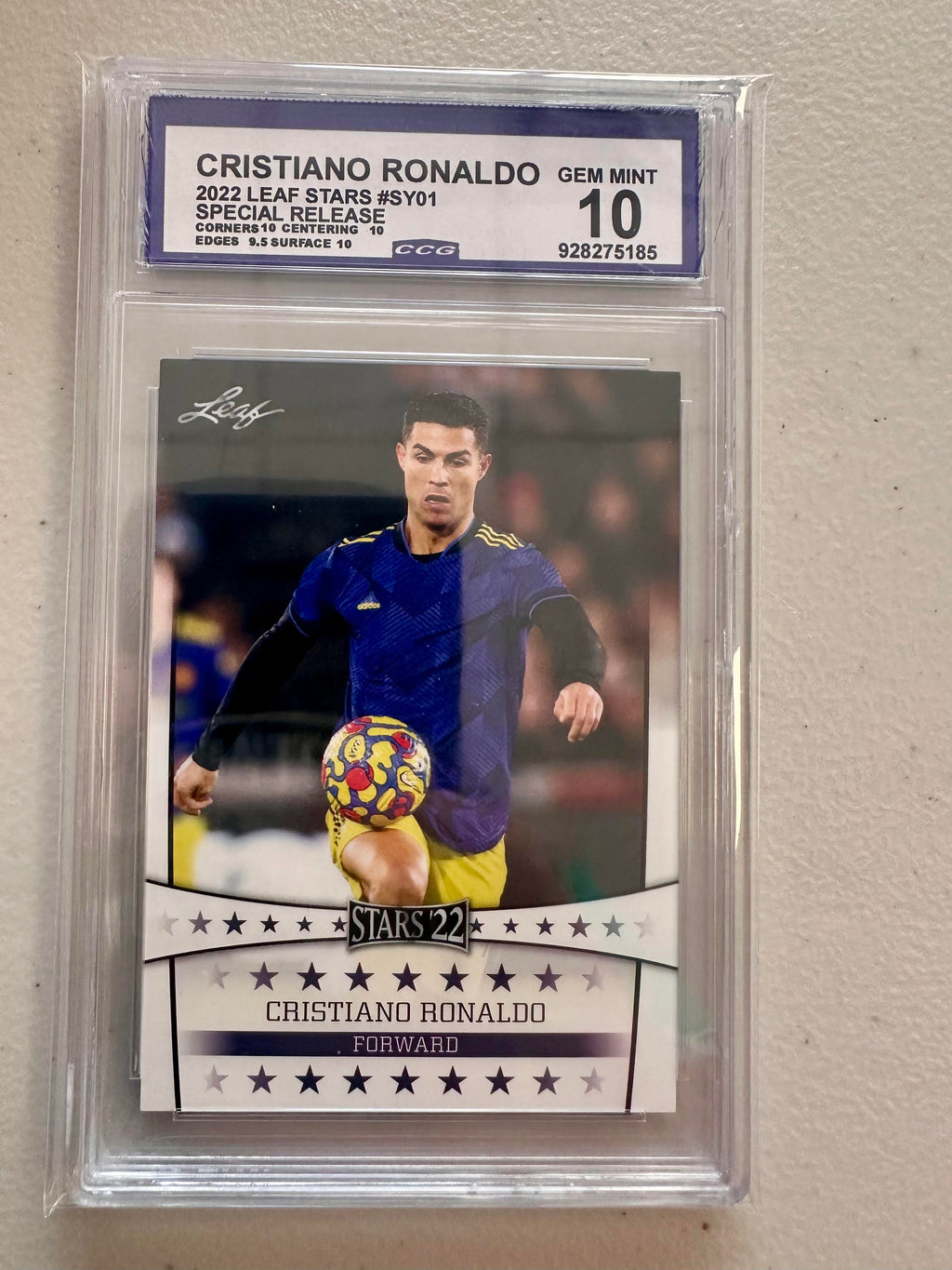 Special Release Cristiano Ronaldo Leaf Stars